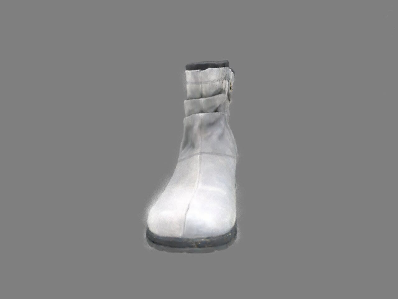 Text-generated boot represented with 3D Gaussians
